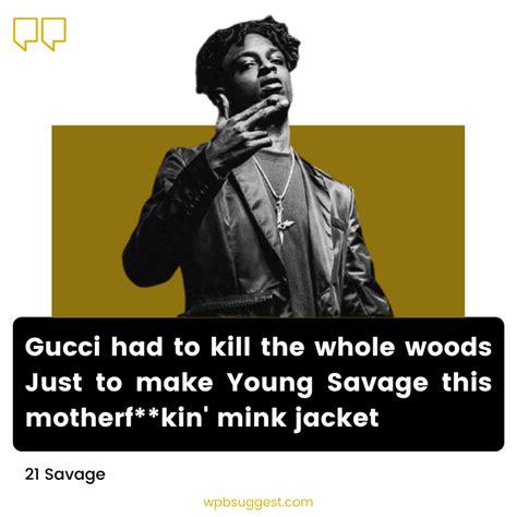 gucci had to kill the whole woods